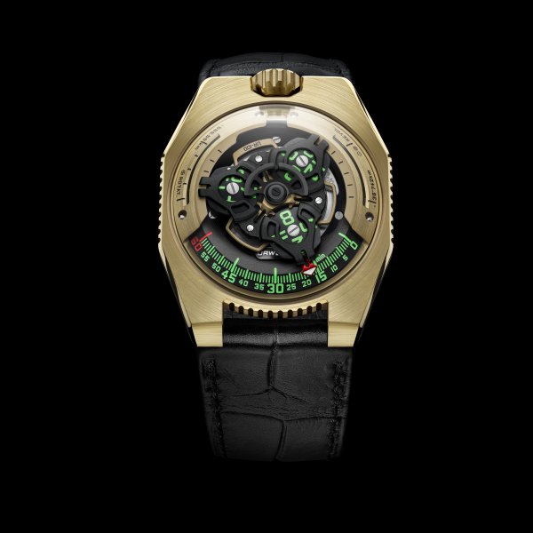 Swiss timepieces Satellite UR-100 gold