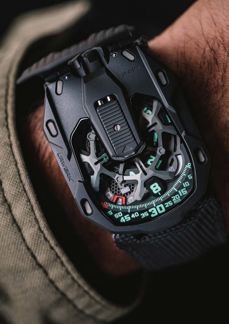 Swiss timepieces satellite watch UR-105 