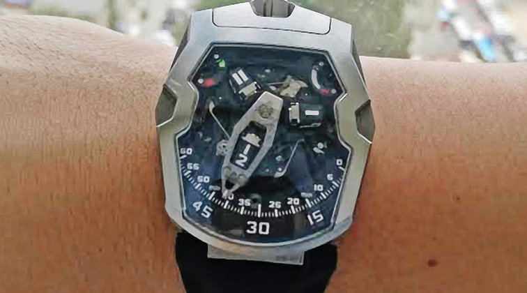 ISAAC's watch URWERK UR-210