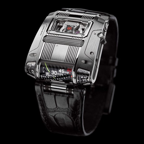 Swiss timepiece, linear display watch, UR-111C