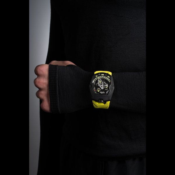 Swiss timepieces Satellite watch UR-230 Black Star