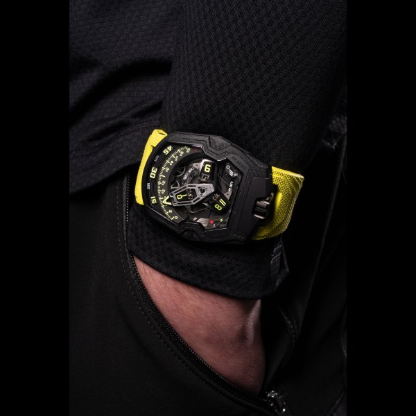 Swiss timepieces Satellite watch UR-230 Black Star