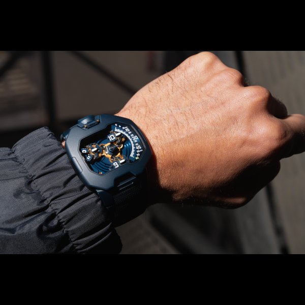 Swiss timepieces Satellite watch UR-120 Blue Planet