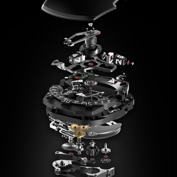 Swiss timepieces Satellite watch UR-210