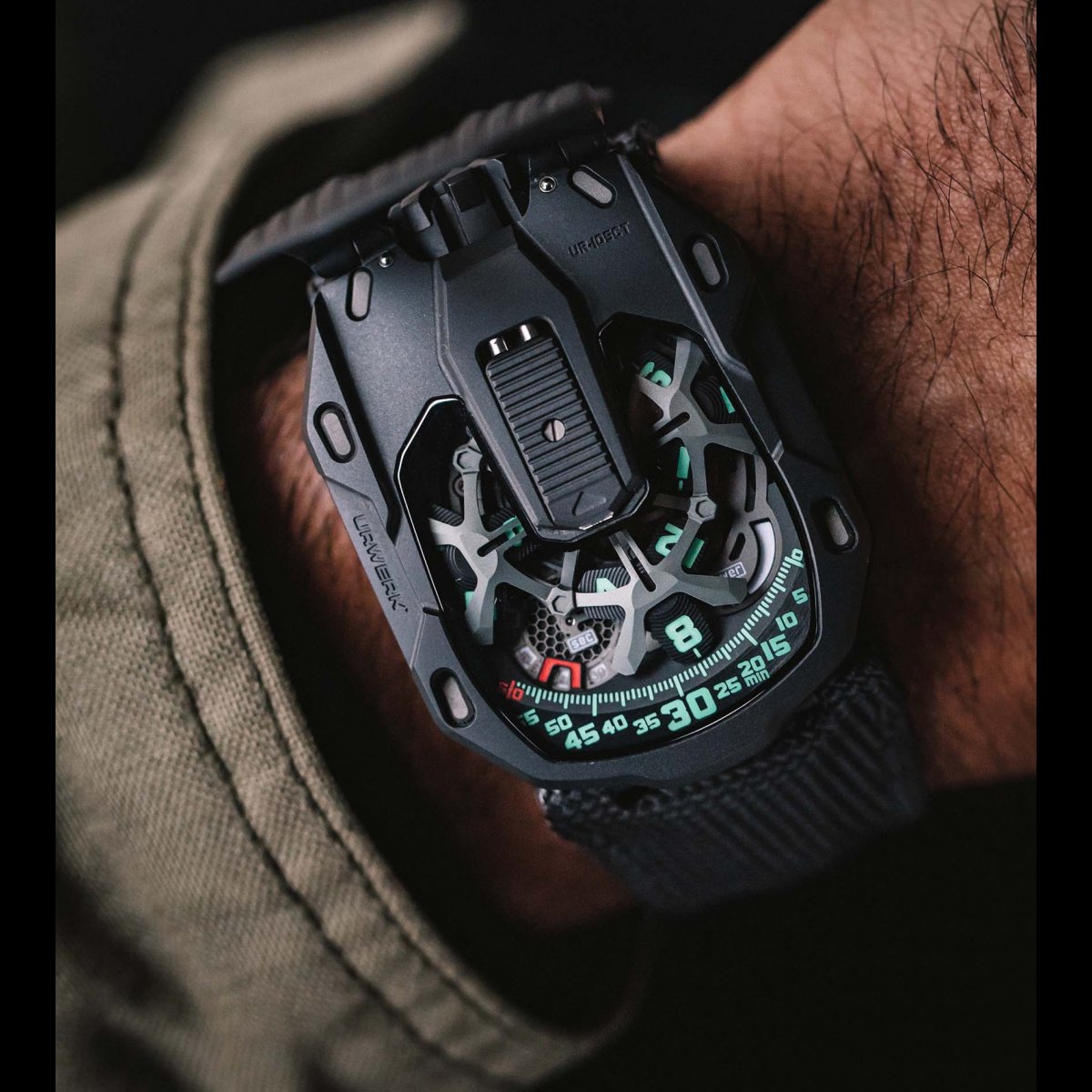 Swiss timepieces satellite watch UR-105 