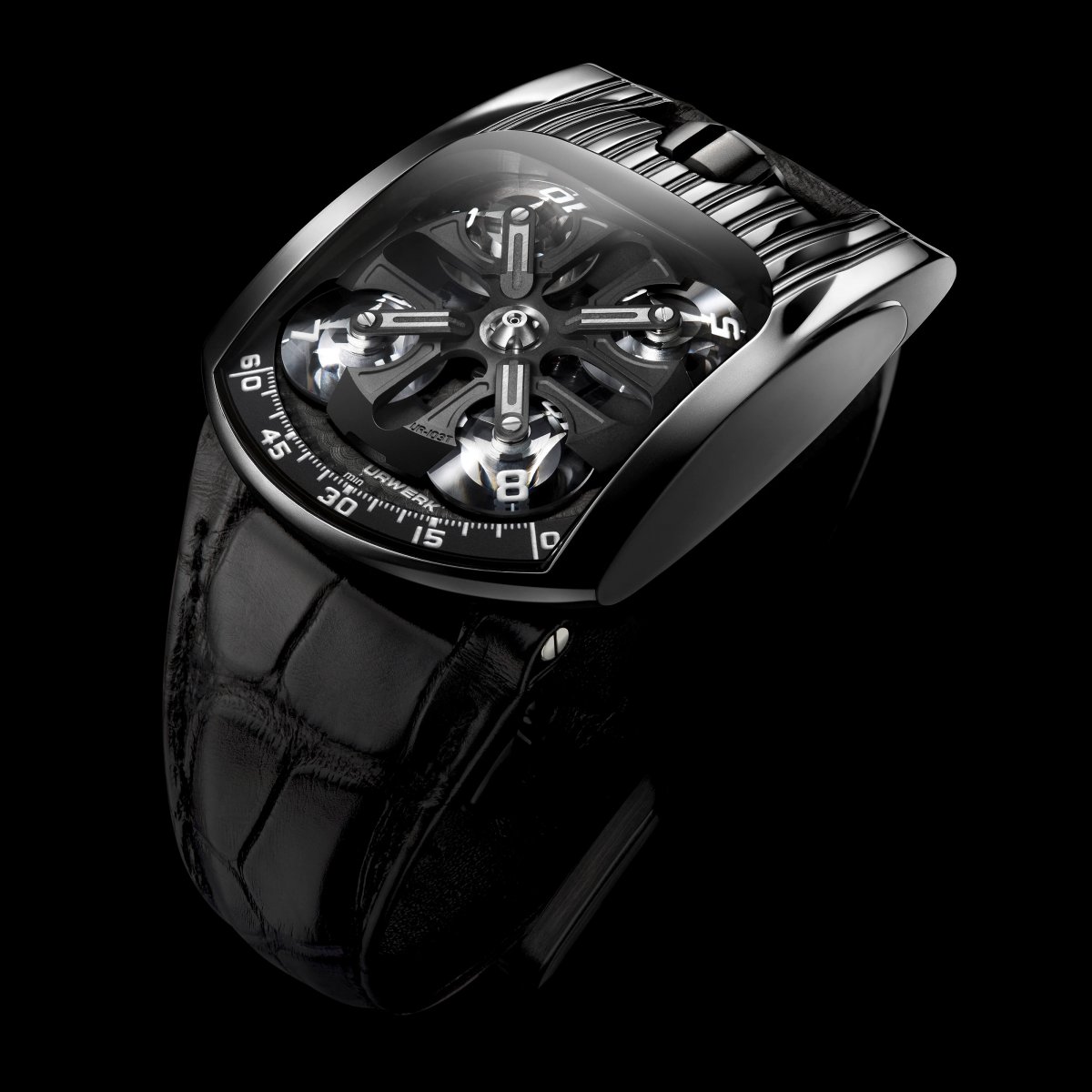 Historical pieces : UR-103 | URWERK, Swiss watchmakers