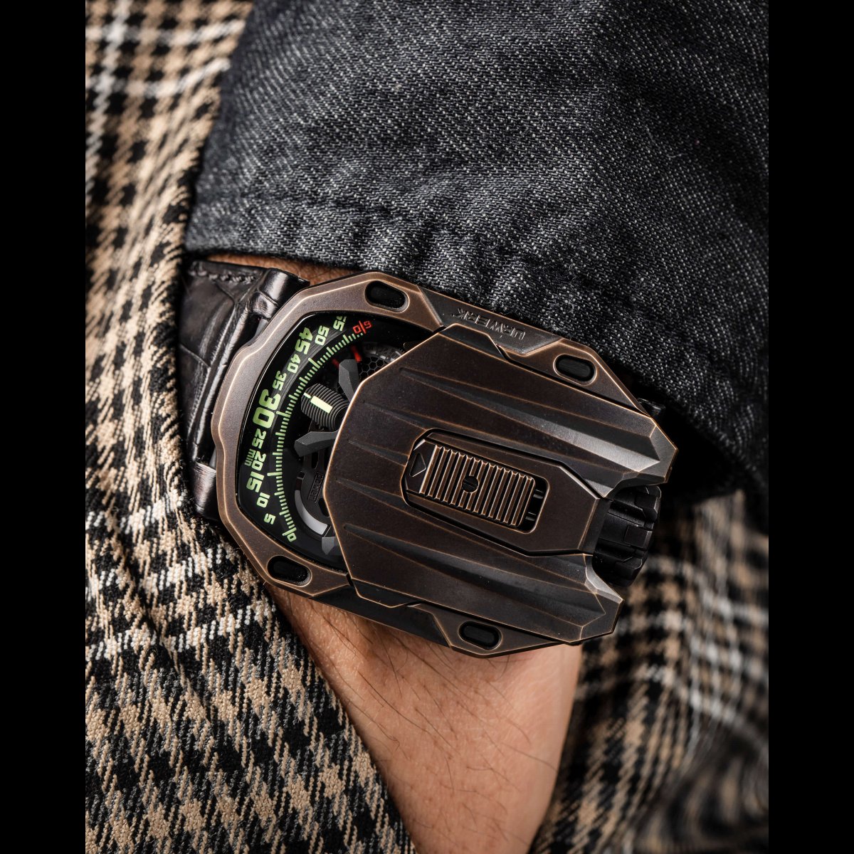 Swiss timepieces satellite watch UR-105 